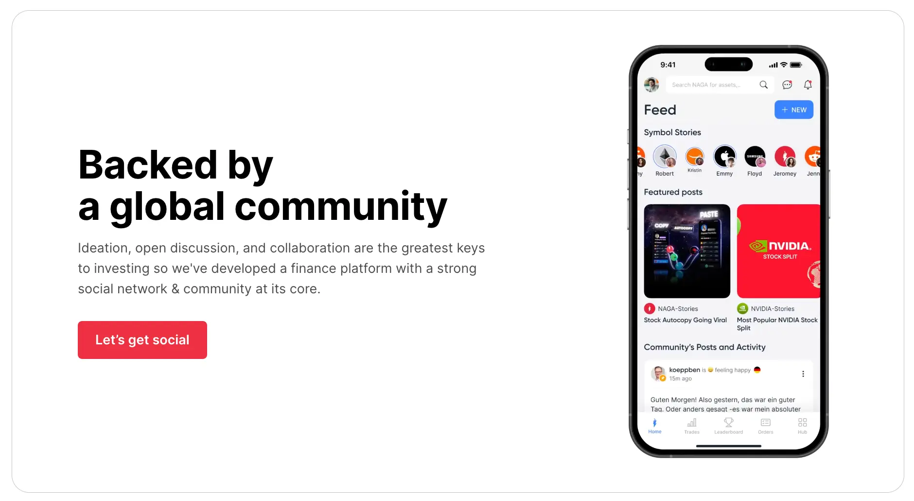 NAGA copy trading illustration
